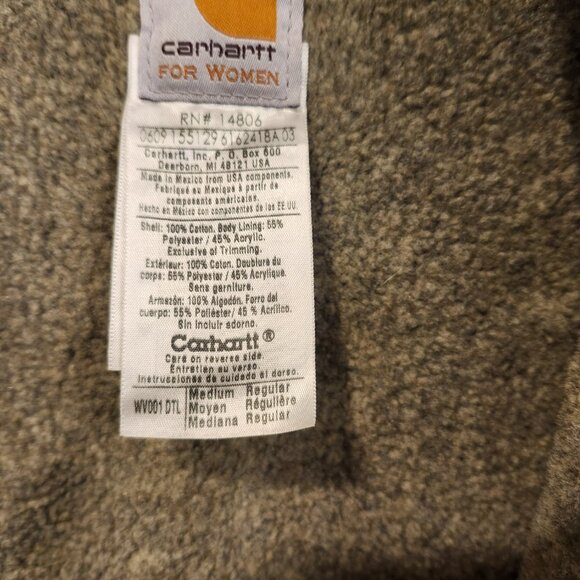 Teal Carhartt Vest - Picture 3 of 4